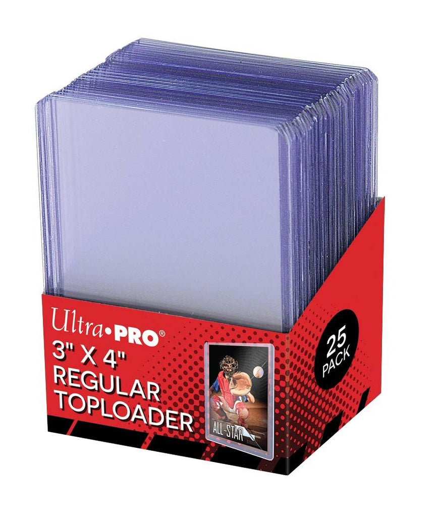 Ultra Pro: UP81222 3" X 4" Clear Regular Toploader 25ct