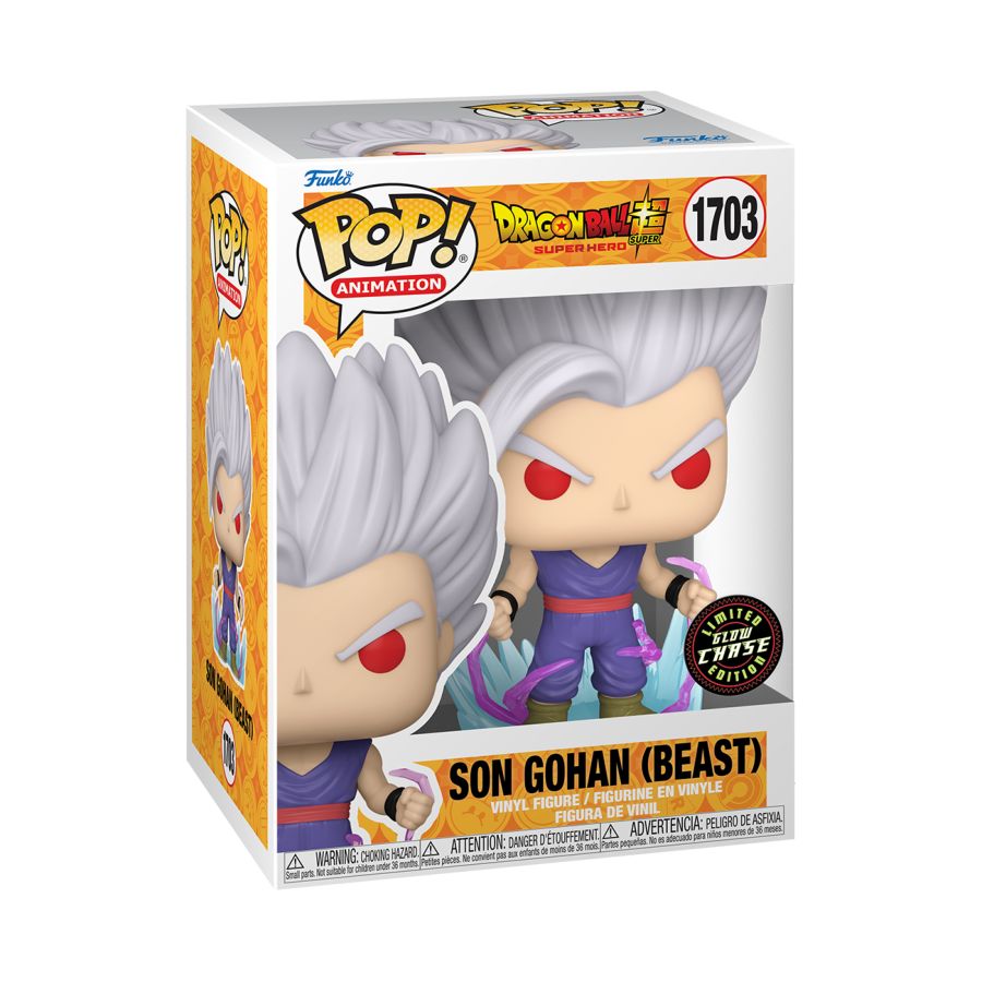 Dragon Ball Super: Super Hero - Son Gohan (Beast) (with chase) Pop! Vinyl