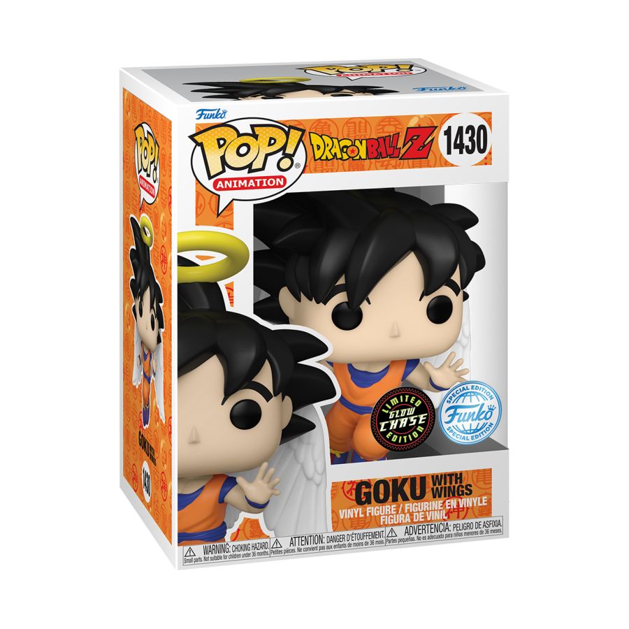 Dragonball Z - Goku with Wings Chase US Exclusive Pop! Vinyl [RS]