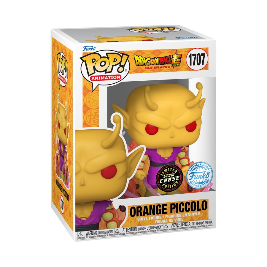 Dragon Ball Super: Super Hero - Orange Piccolo US Exclusive Chase Pop! Vinyl [RS]