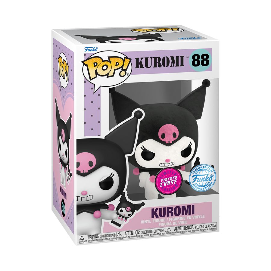 Hello Kitty - Kuromi (with Phone) US Exclusive Chase Pop! Vinyl [RS]