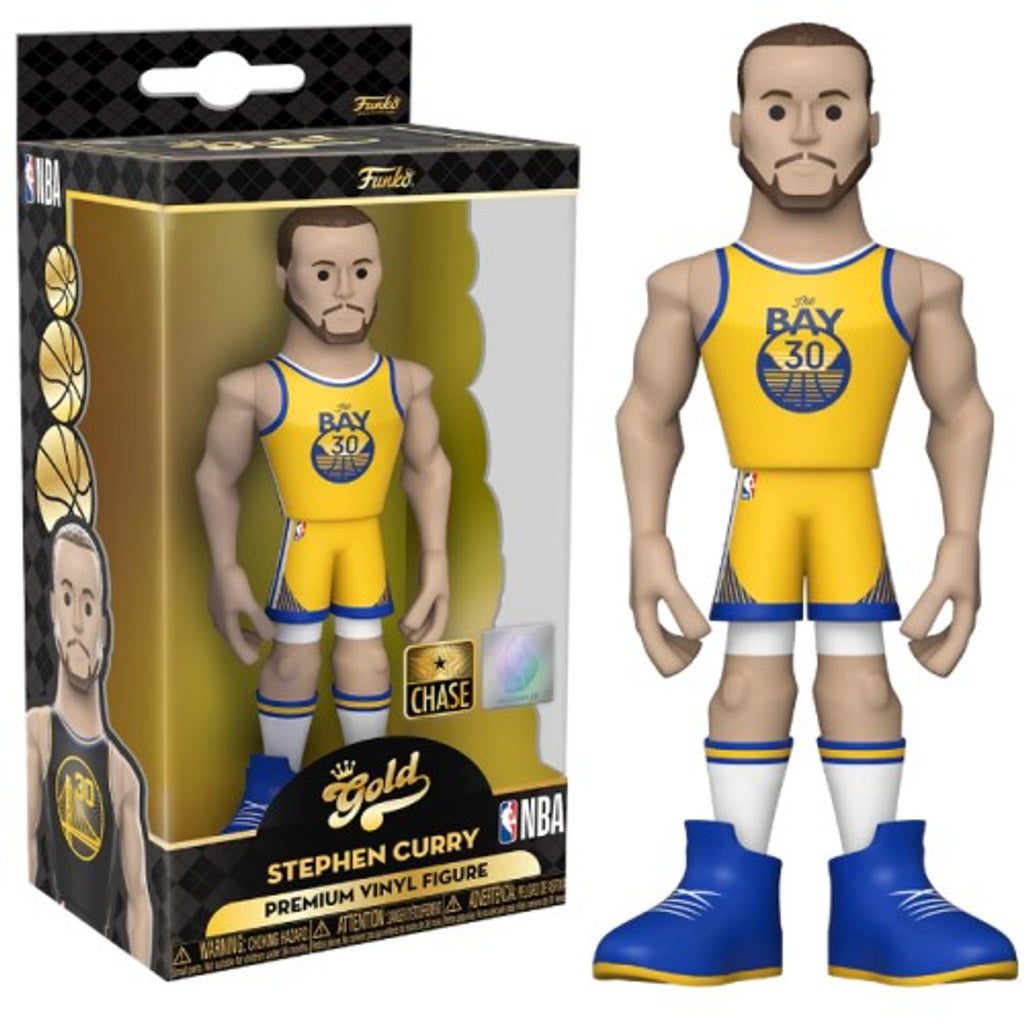 Stephen Curry (Golden State Warriors) (City Edition) Funko Gold 5" NBA CHASE