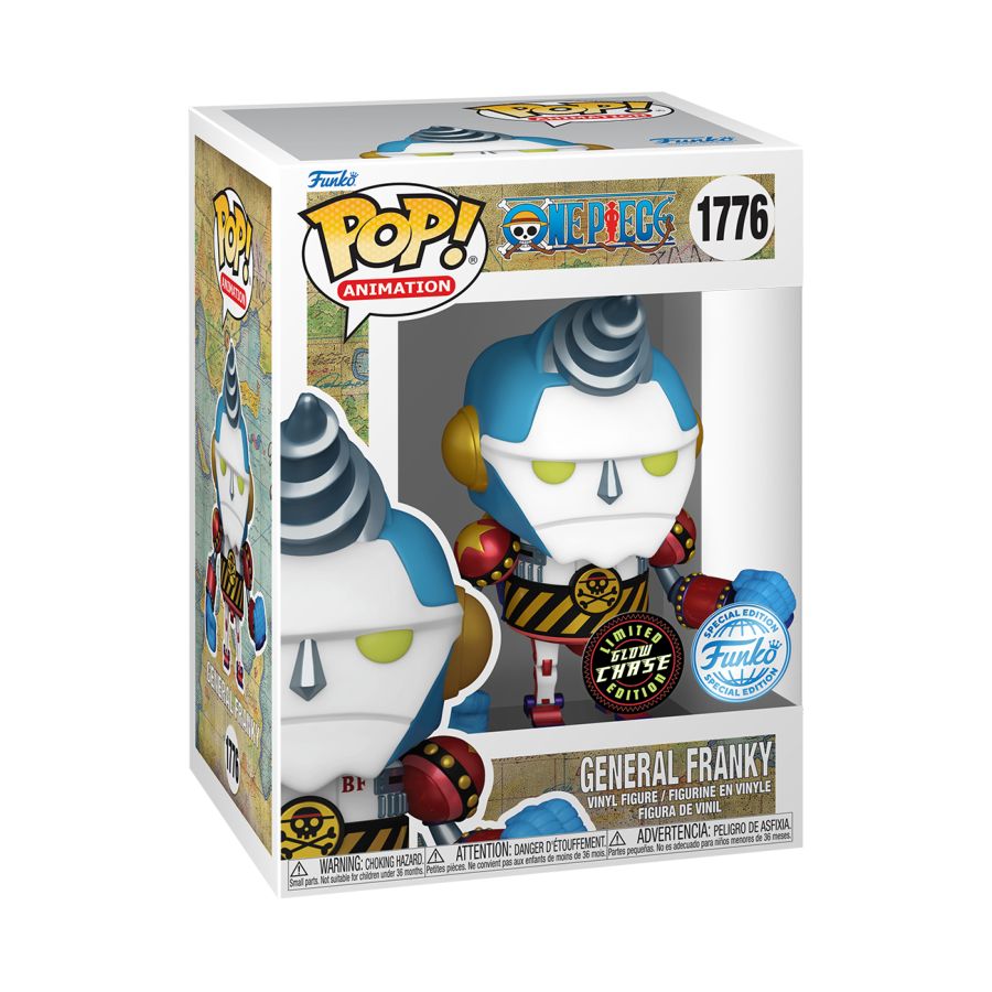 One Piece - General Franky CHASE US Exclusive Pop! Vinyl [RS]