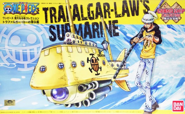 ONE PIECE - GRAND SHIP COLLECTION - TRAFALGAR LAW'S SUBMARINE