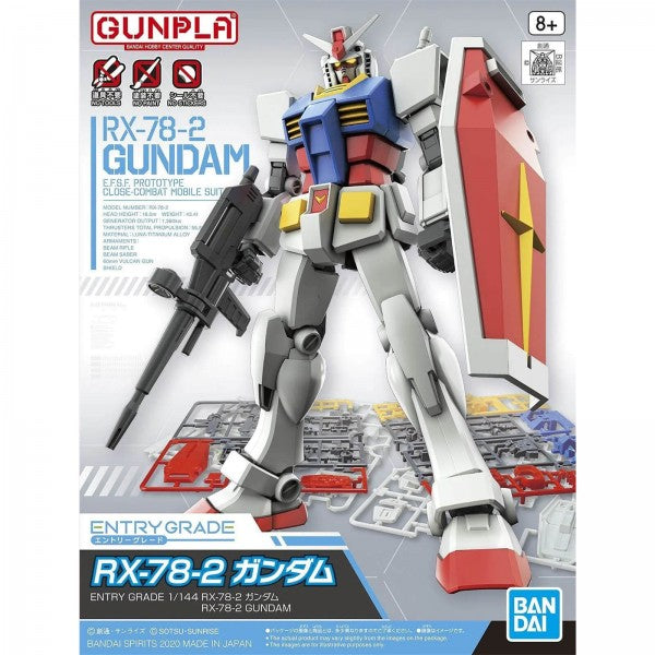 GUNDAM - ENTRY GRADE 1/144 - RX-78-2 GUNDAM (3L)(REPEAT)