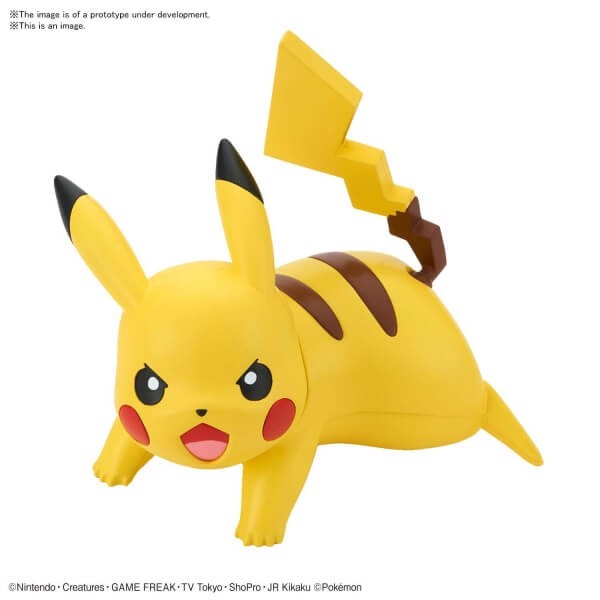 POKEMON - POKEMON MODEL KIT QUICK!! - PIKACHU(BATTLE POSE)