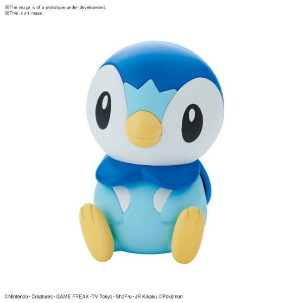 POKEMON - POKEMON MODEL KIT QUICK!! 06 - PIPLUP 