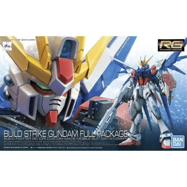 RG GUNDAM - 1/144 - BUILD STRIKE GUNDAM FULL PACKAGE