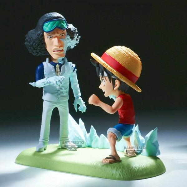 ONE PIECE - WORLD COLLECTABLE FIGURE LOG STORIES - MONKEY D. LUFFY VS KUZAN