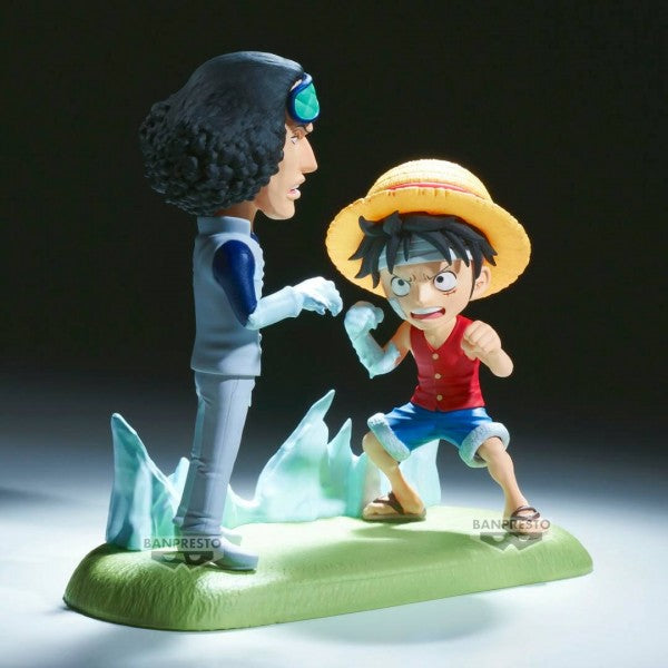 ONE PIECE - WORLD COLLECTABLE FIGURE LOG STORIES - MONKEY D. LUFFY VS KUZAN