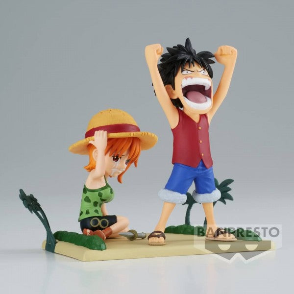 ONE PIECE - WORLD COLLECTABLE FIGURE LOG STORIES - MONKEY D. LUFFY & NAMI