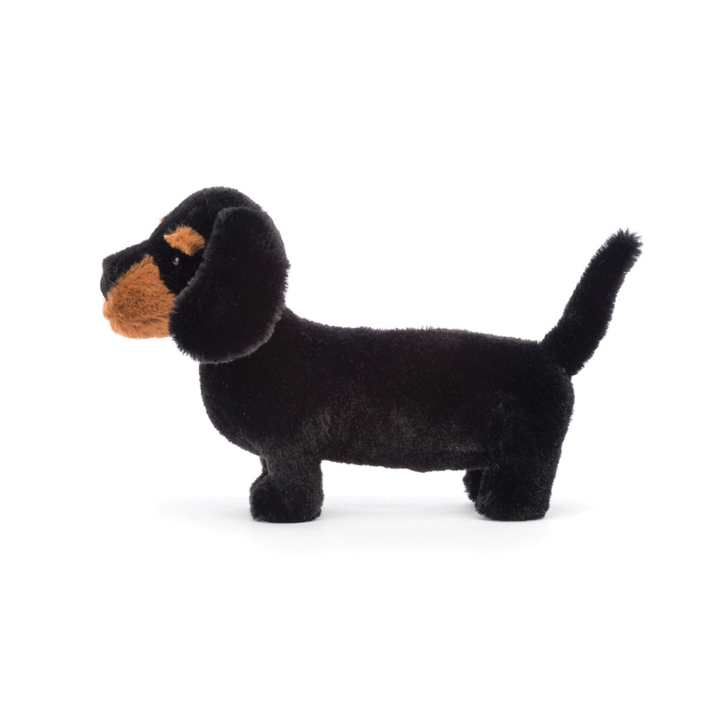 Jellycat Freddie Sausage Dog Black 19x15x35cm (New Item Code)