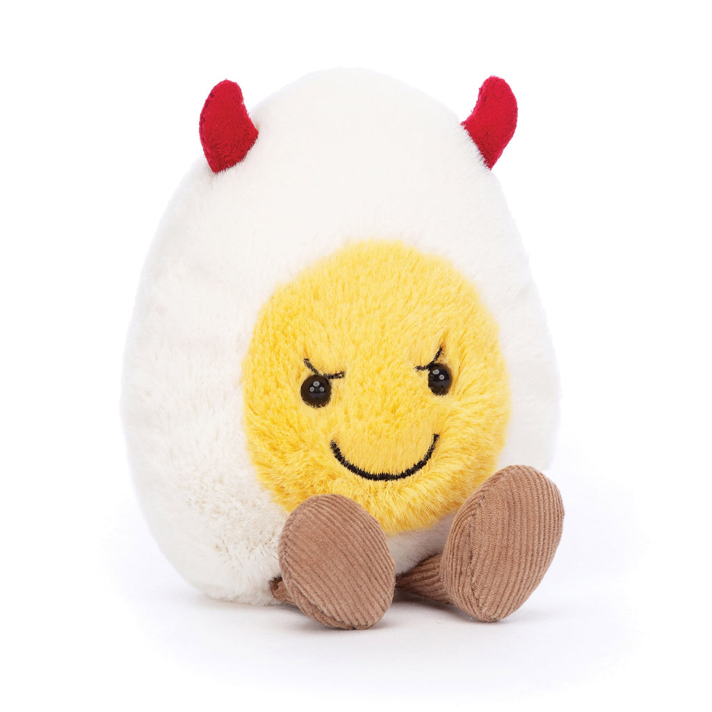 Jellycat Amuseables Devilled Egg Cream 14x9x4cm