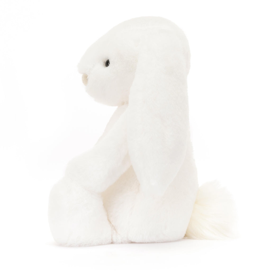 Jellycat Bashful Luxe Bunny Luna Original (Med) White 9x12x31cm