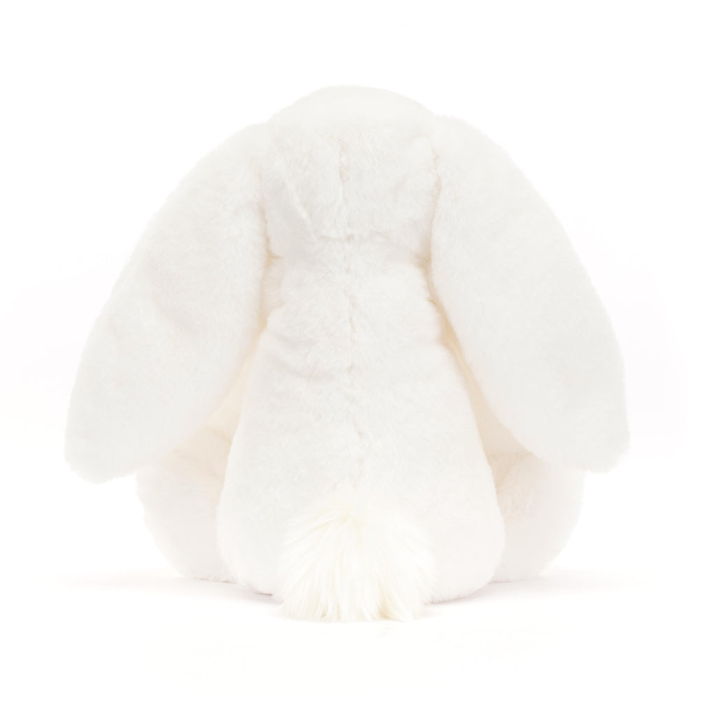 Jellycat Bashful Luxe Bunny Luna Original (Med) White 9x12x31cm