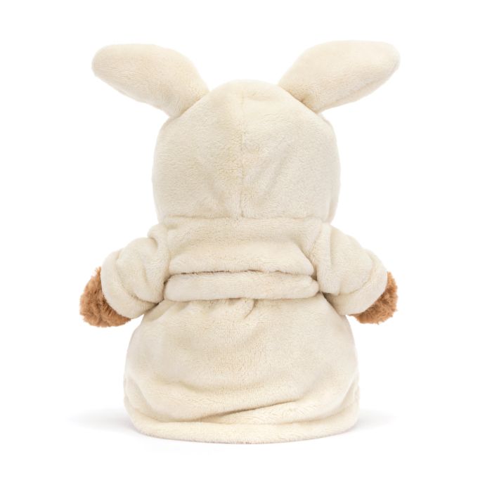 Jellycat Bartholomew Bear Bathrobe Brown 8x12x26cm