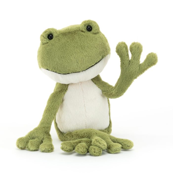 Jellycat Finnegan Frog Green 7x7x23cm