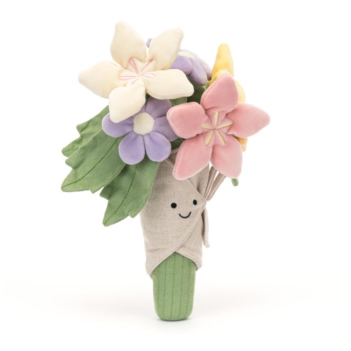 Jellycat Amuseables Bouquet of Flowers Multi-Coloured 5x23x31cm