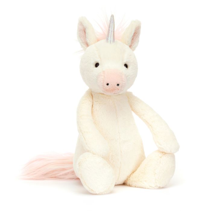 Jellycat Bashful Unicorn Original Cream 9x12x31cm