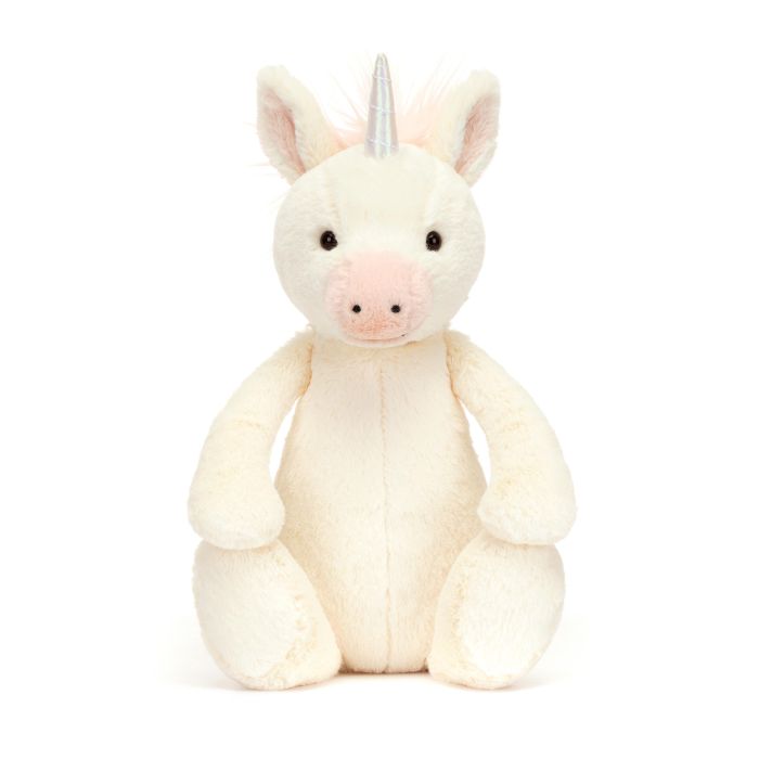 Jellycat Bashful Unicorn Original Cream 9x12x31cm