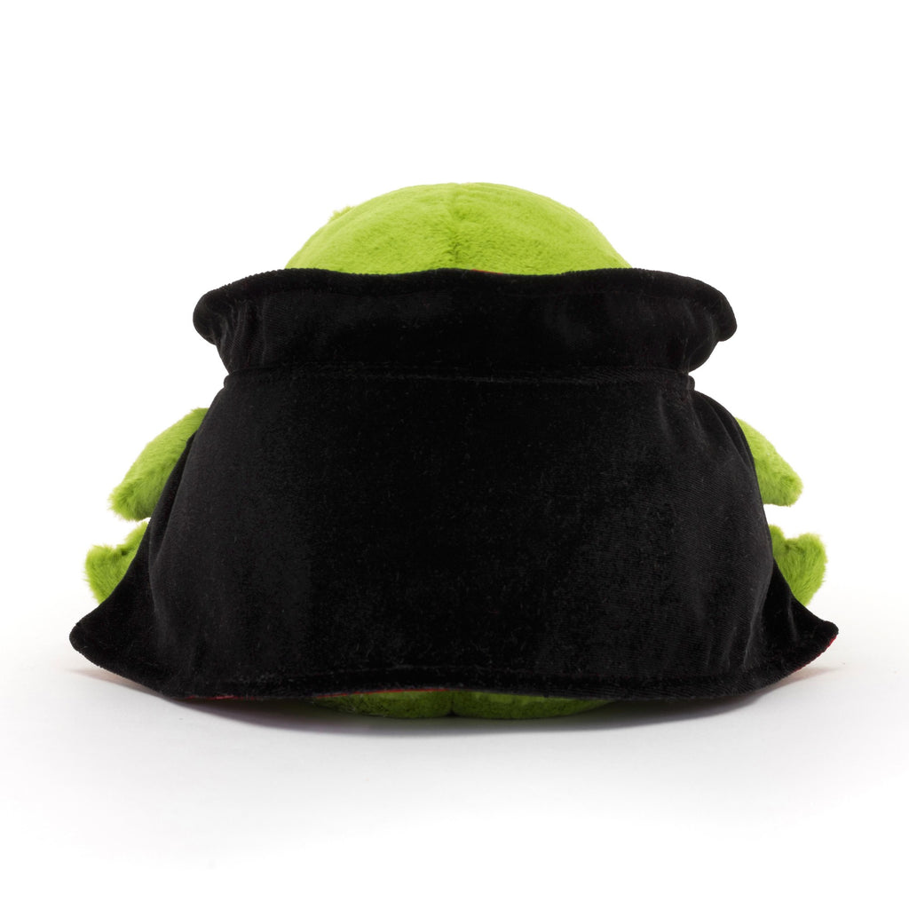 Jellycat Vampire Ricky Rain Frog Green 18x16x15cm