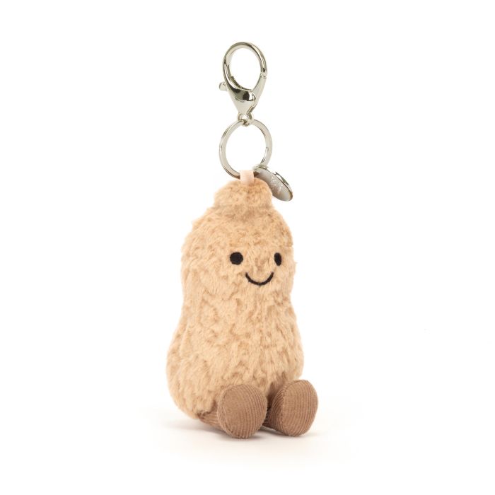 Jellycat Amuseables Peanut Bag Charm Beige 5x5x5cm