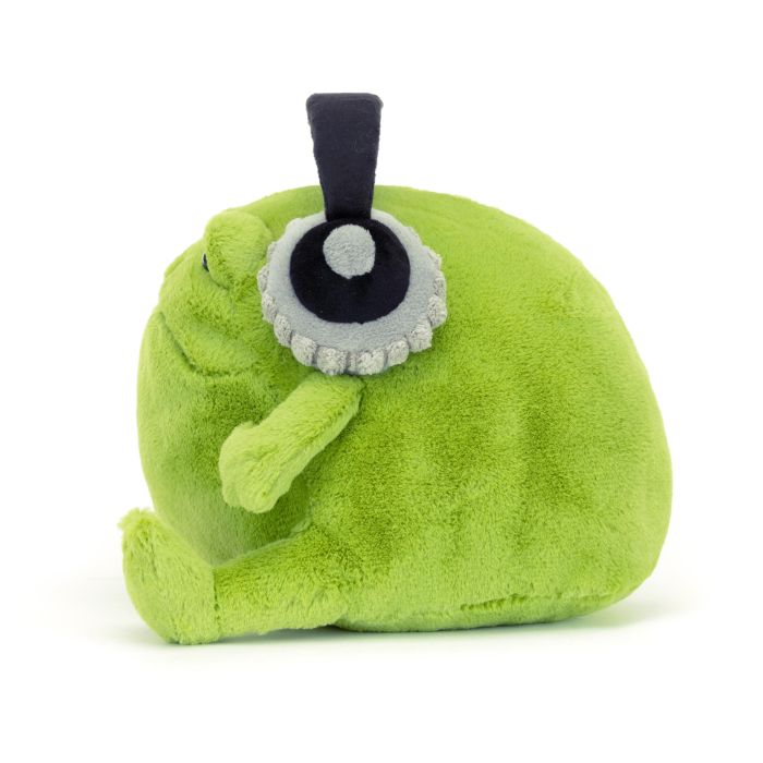 Jellycat Ricky Rain Frog Headphones 21x18x19cm