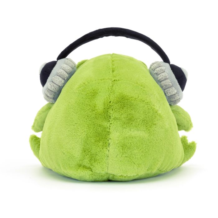 Jellycat Ricky Rain Frog Headphones 21x18x19cm