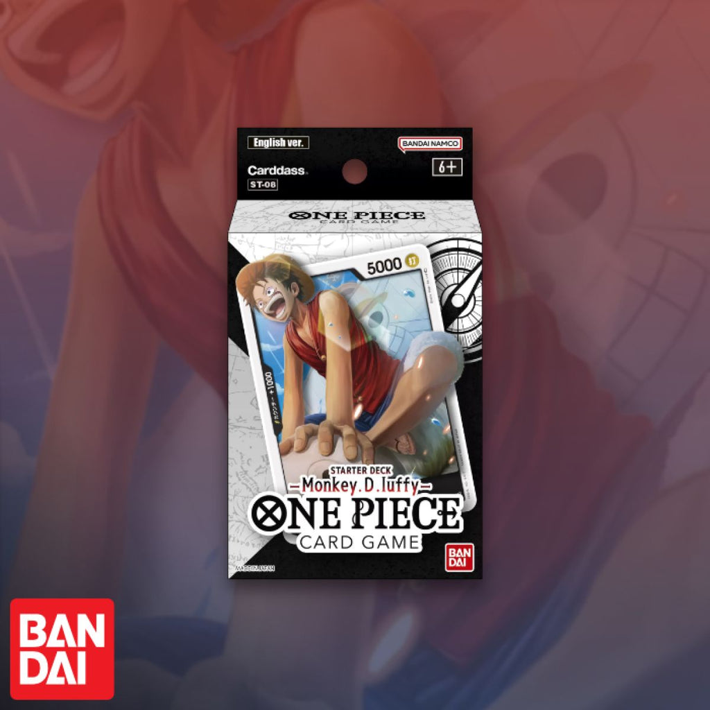 One Piece Card Game: Starter Deck Display – Monkey D. Luffy [ST-08]