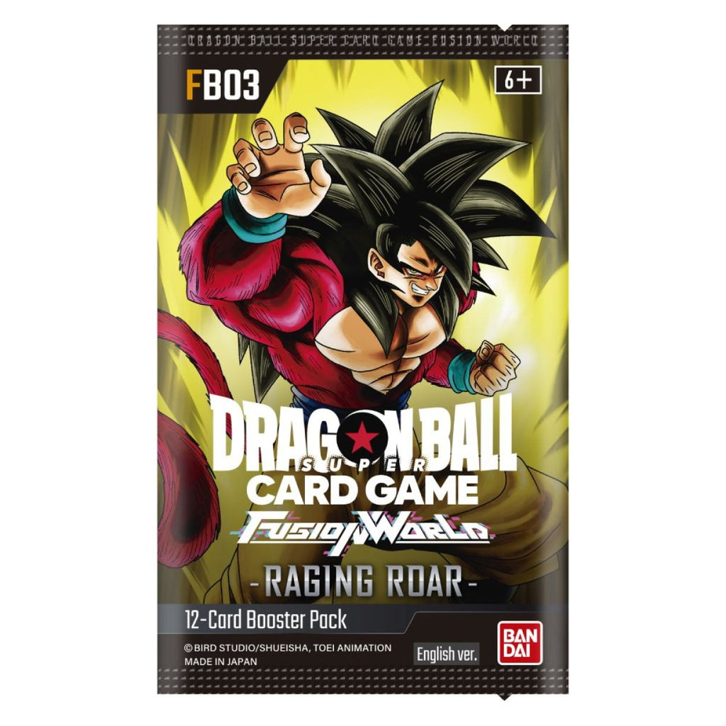 Dragon Ball Super Card Game: Fusion World – Booster Display: Raging Roar [FB03]