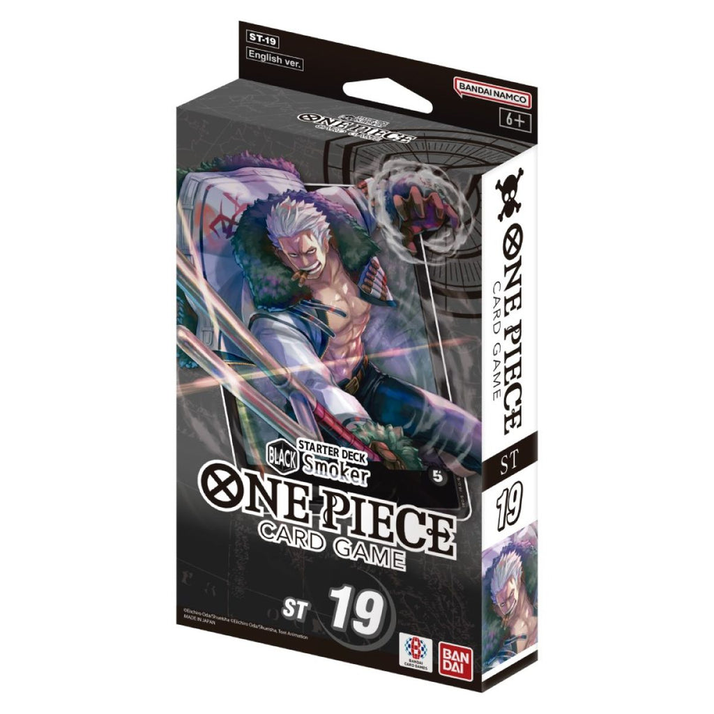 One Piece Card Game: Starter Deck Display – (Black) Smoker [ST-19] 1 PACK