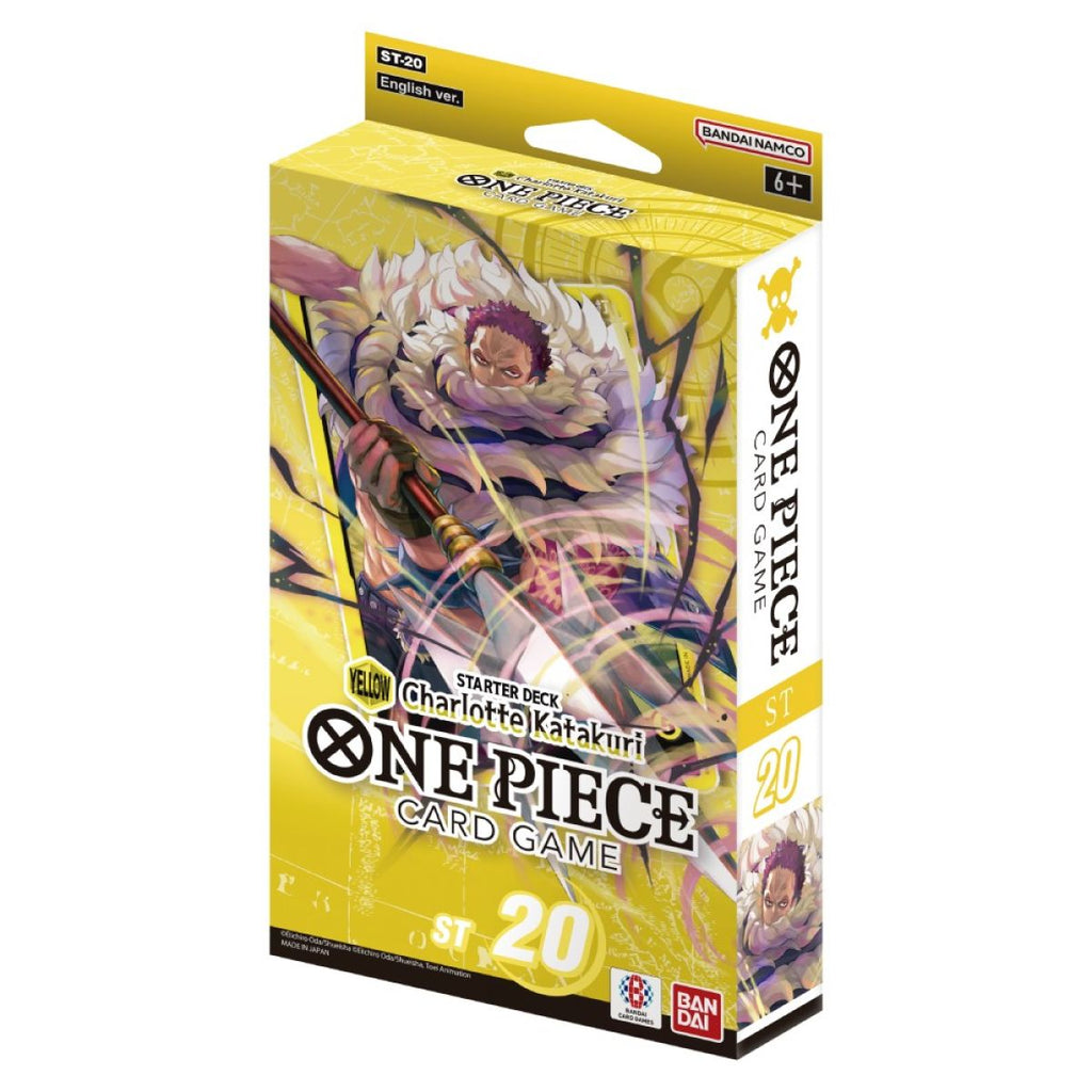 One Piece Card Game: Starter Deck Display – (Yellow) Charlotte Katakuri [ST-20] 1 PACK