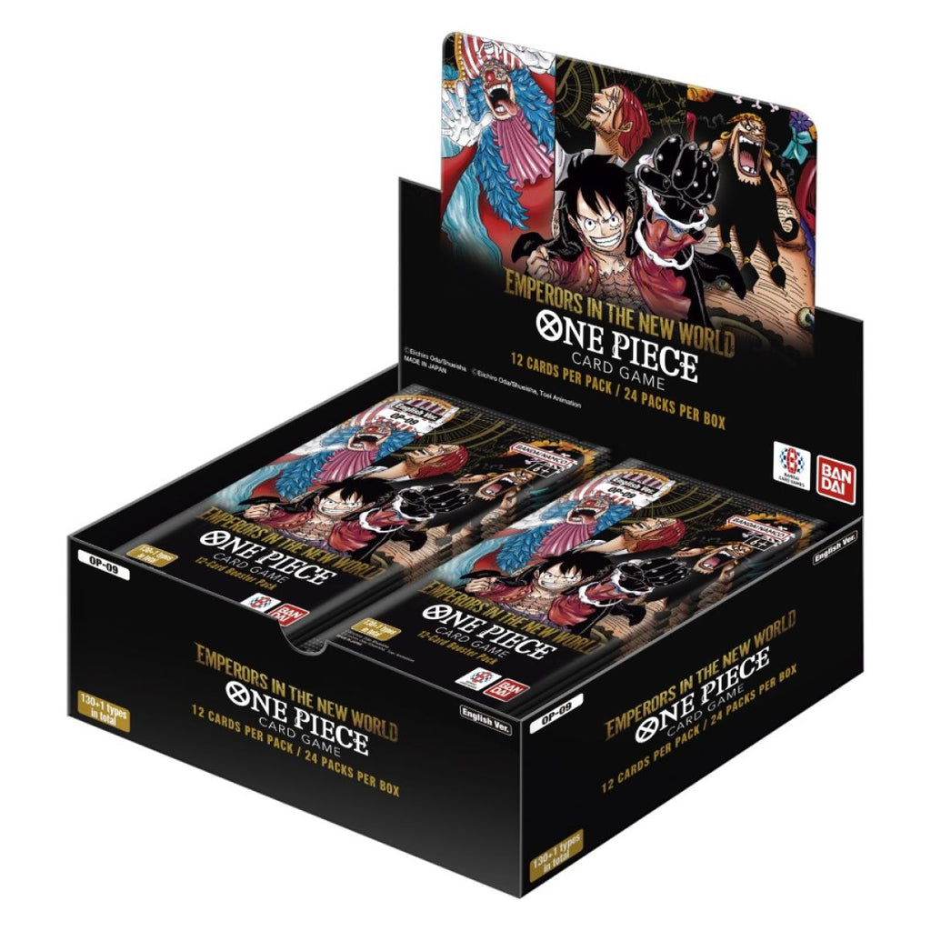 One Piece Card Game: Booster Display PACK – Emperors in the New World [OP-09]