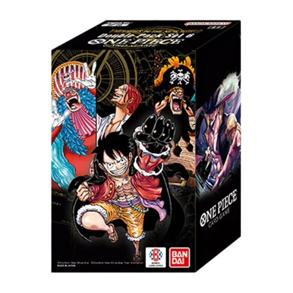 One Piece Card Game: Double Pack Display – Emperors in the New World [DP-06] 1 PACK