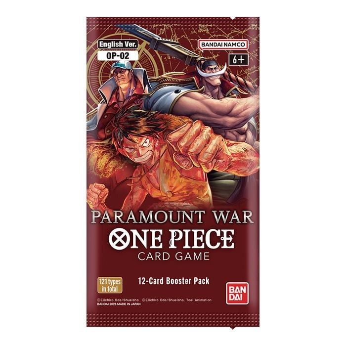 One Piece Card Game: Booster Display – Paramount War [OP-02]