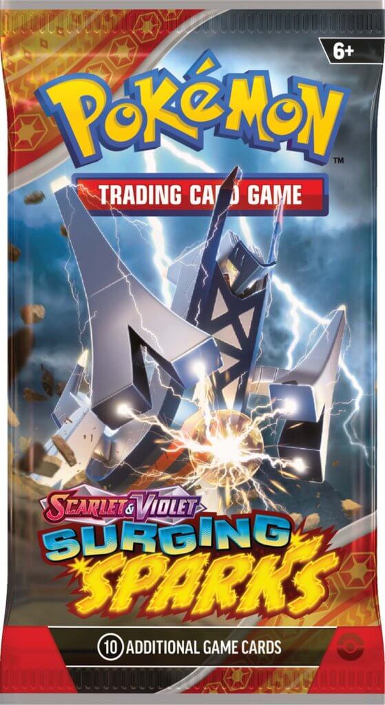 POKÉMON TCG Scarlet & Violet 8 Surging Sparks Booster Single pack