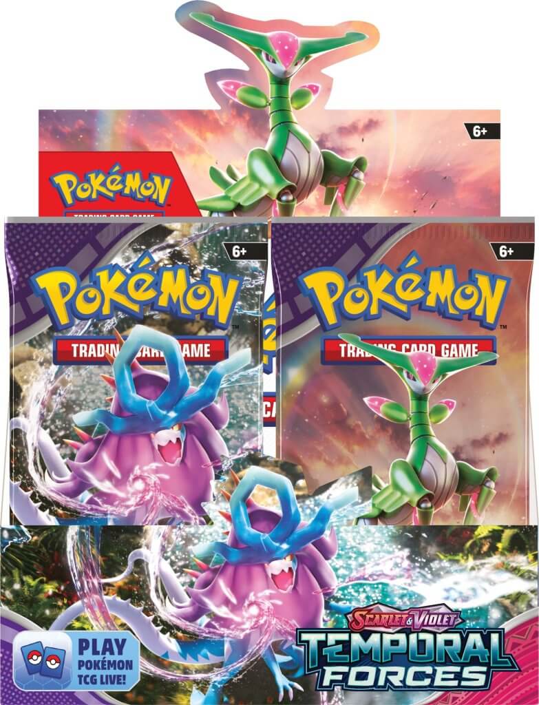 POKÉMON TCG Scarlet & Violet 5 Temporal Forces Booster