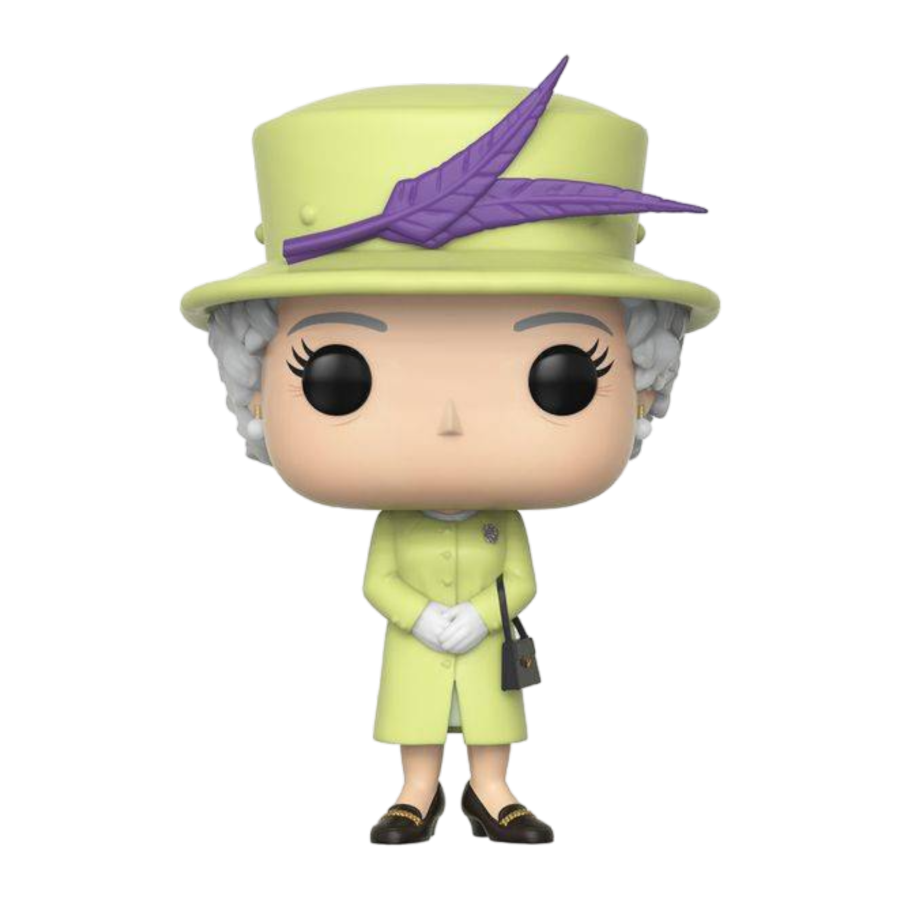 Royal Family - Queen Elizabeth II Green Dress Pop! Vinyl