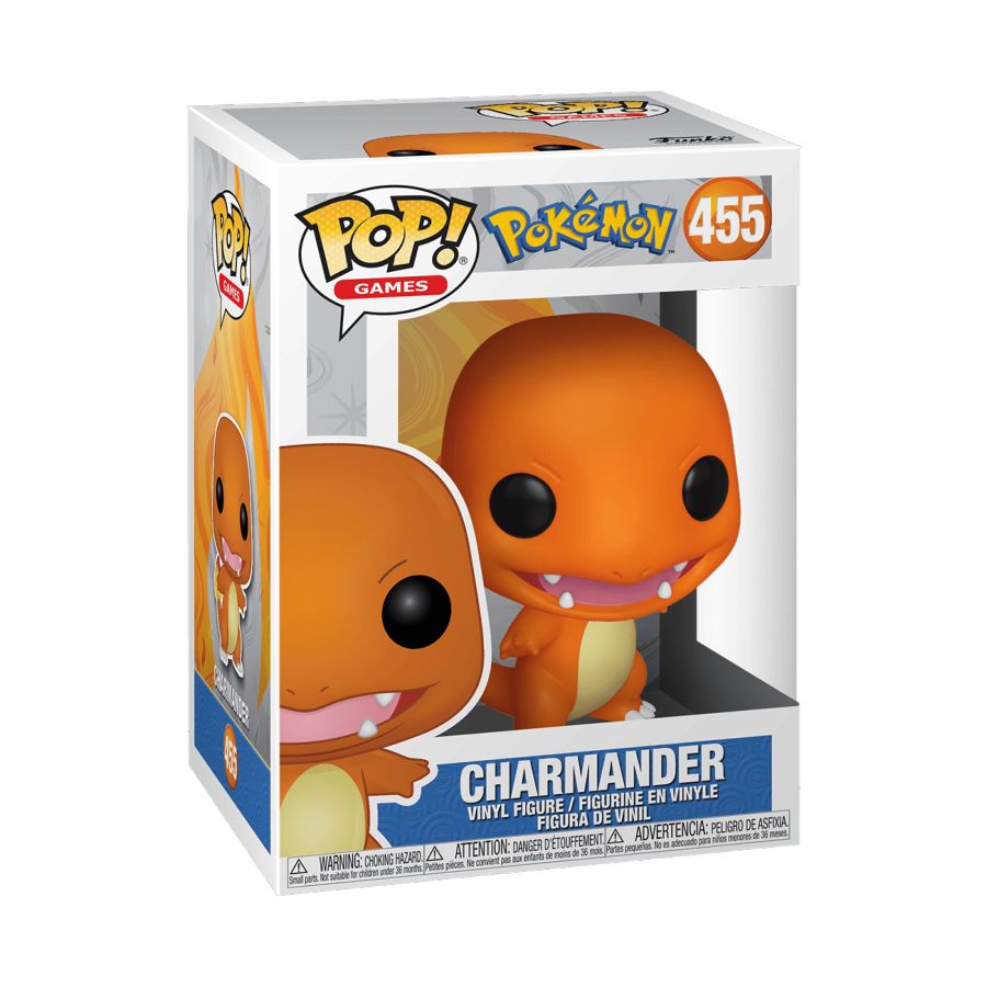 POKEMON - CHARMANDER POP! VINYL