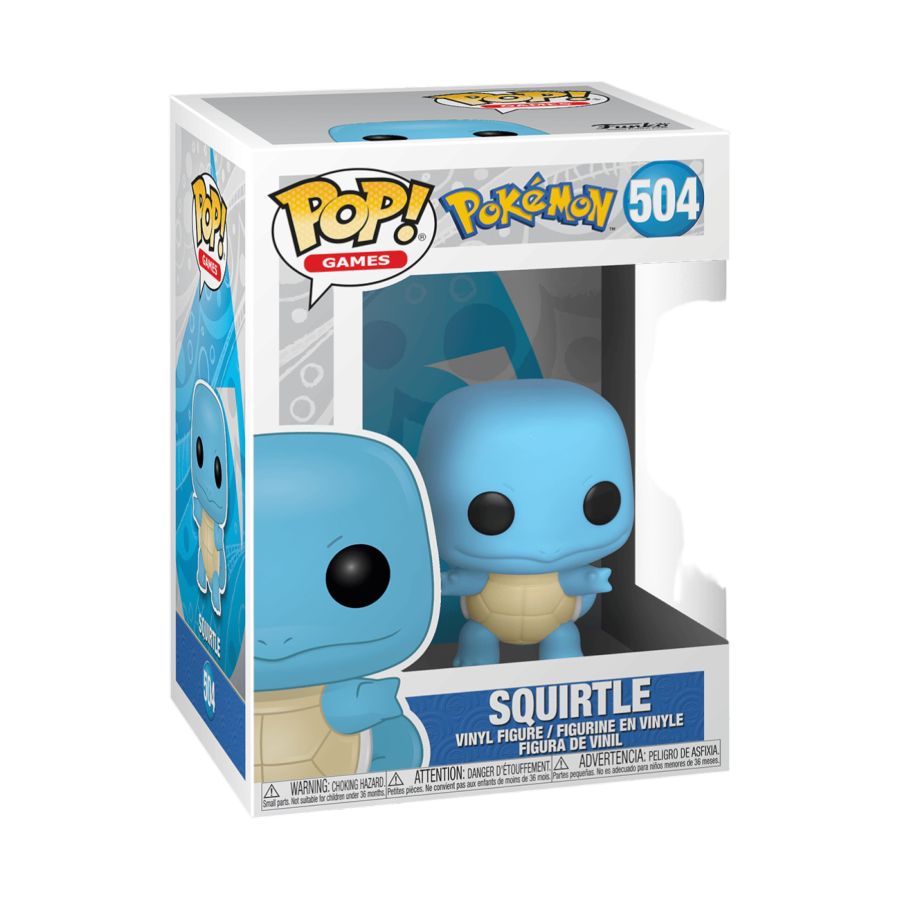 POKEMON - SQUIRTLE POP! VINYL