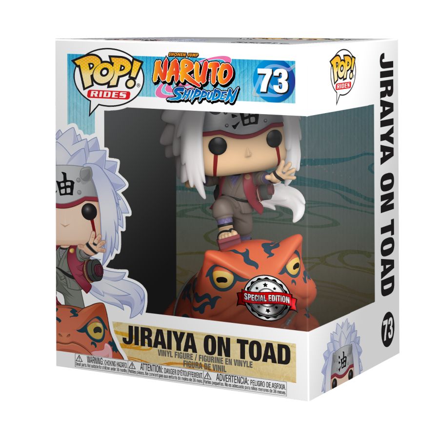 NARUTO SHIPPUDEN - JIRAIYA ON TOAD US EXCLUSIVE POP! RIDE