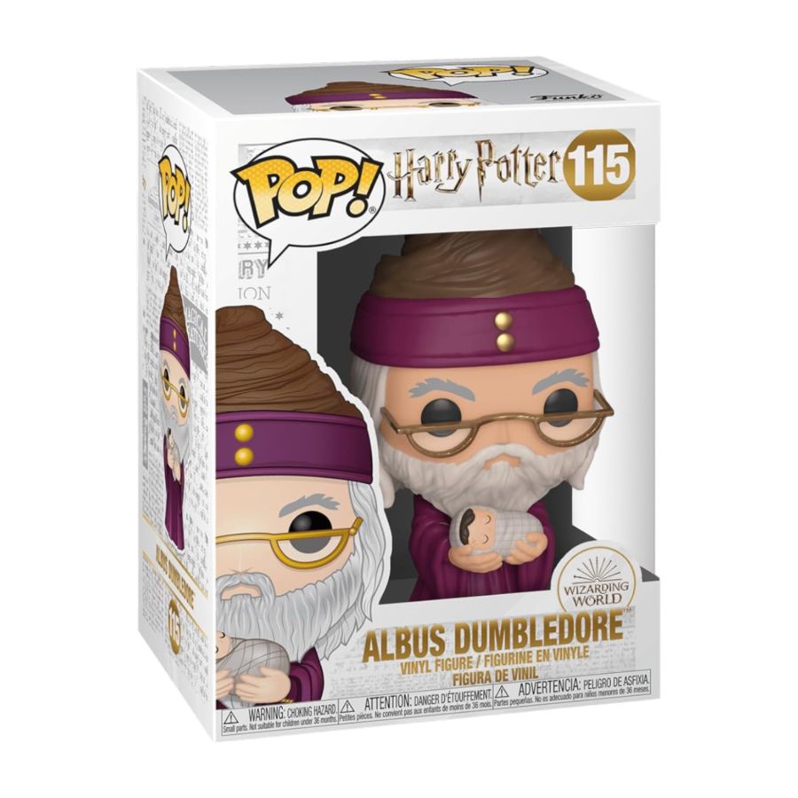 HARRY POTTER - DUMBLEDORE WITH BABY HARRY POP! VINYL