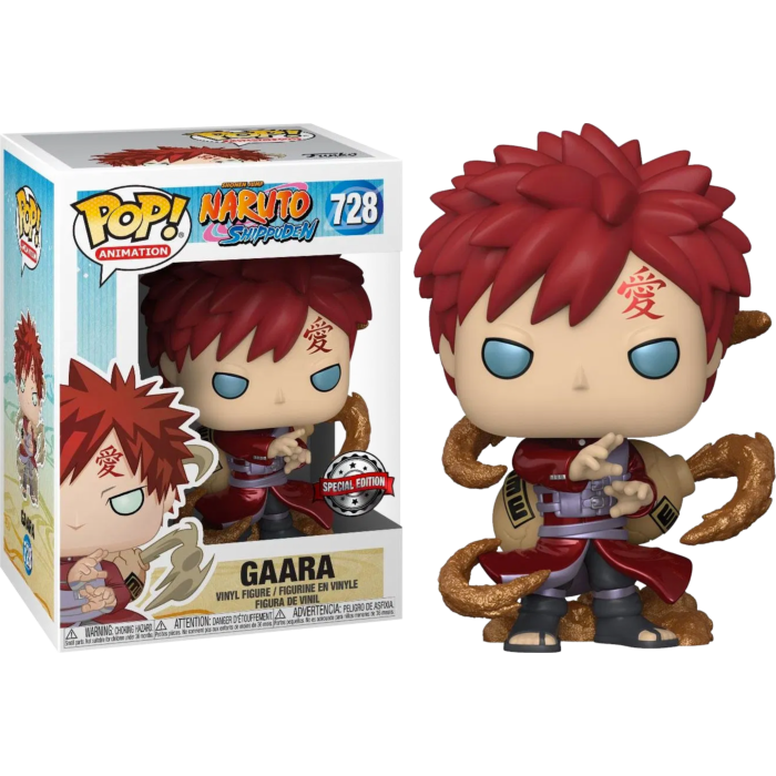 NARUTO - GAARA METALLIC US EXCLUSIVE POP! VINYL