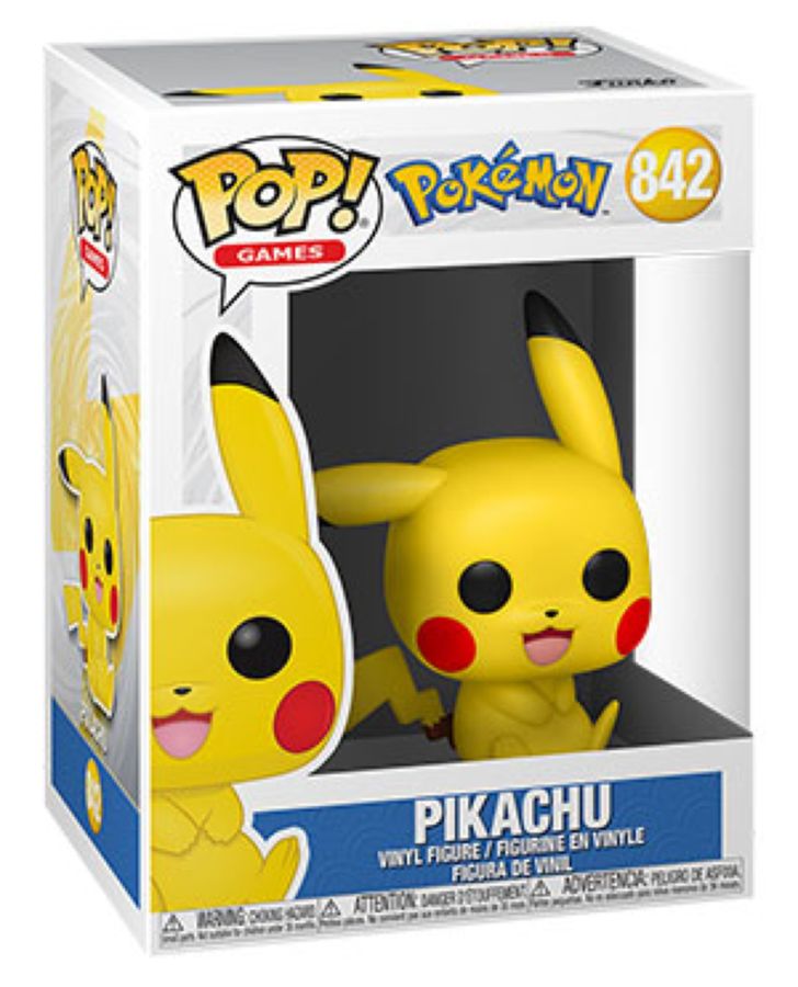 POKEMON - PIKACHU SITTING POP! VINYL