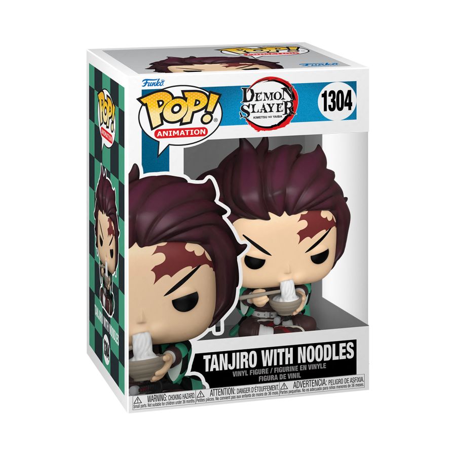 DEMON SLAYER - TANJIRO W/NOODLES - #1304 - POP! VINYL