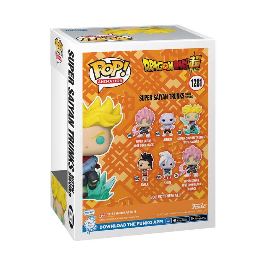 Dragon Ball Super - SS Trunks with Spirit Sword Pop! Vinyl