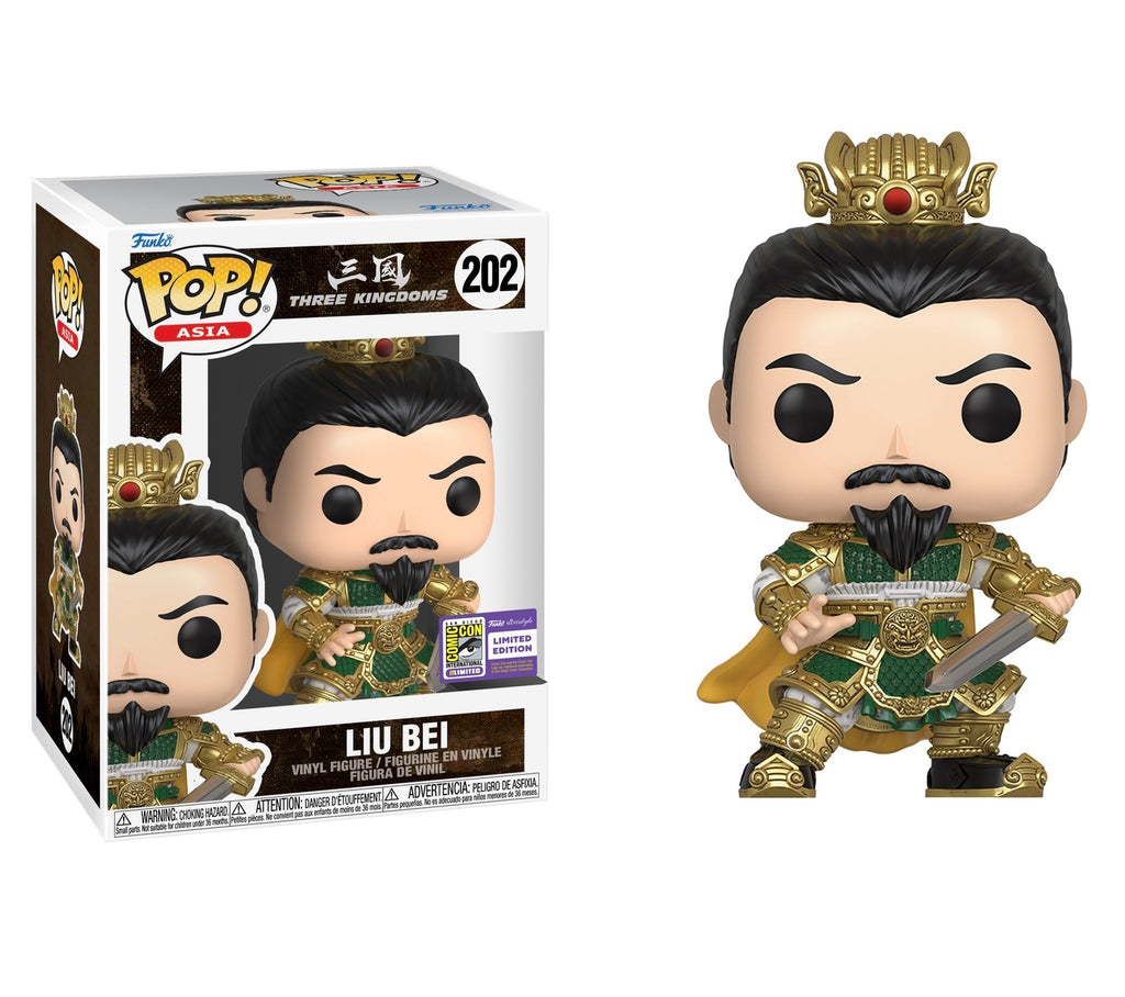 Asia Three Kingdoms-Liu Bei Pop! Vinyl Figure (China SDCC 2023 Exclusive)