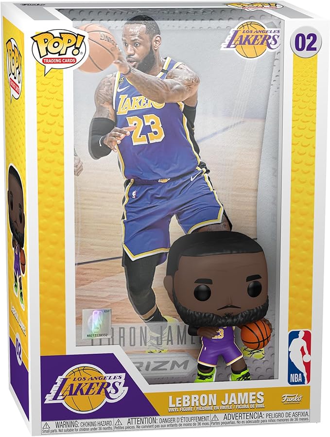 NBA - LEBRON JAMES POP! TRADING CARD