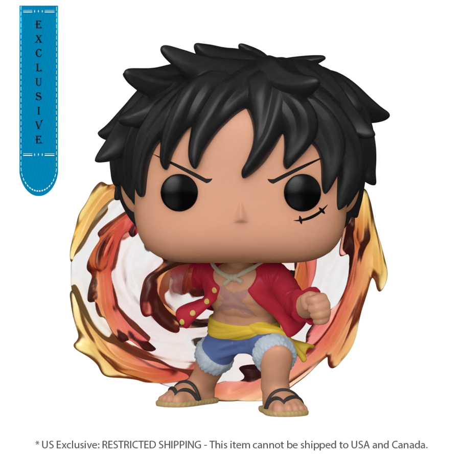 ONE PIECE - RED HAWK LUFFY US EXCLUSIVE POP! VINYL