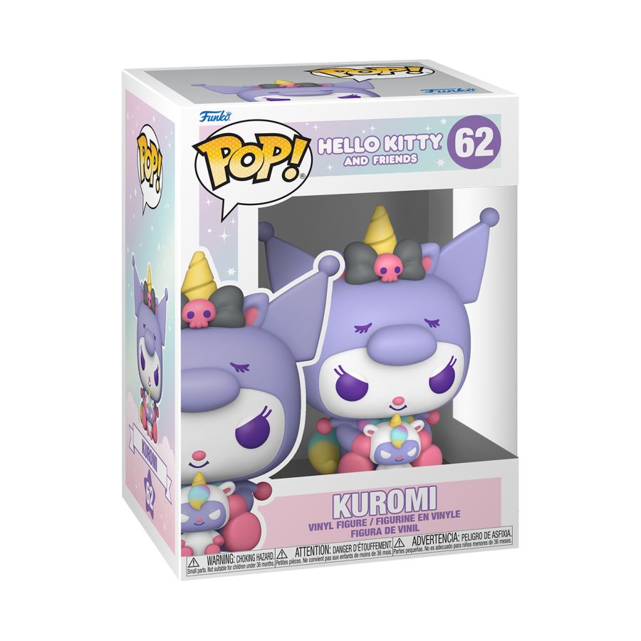 HELLO KITTY AND FRIENDS - KUROMI POP! VINYL